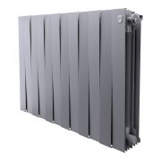 Радиатор биметаллический Royal Thermo PianoForte 500 Серебристый - 12 секц.