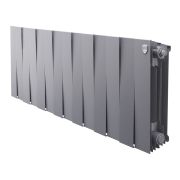 Радиатор биметаллический Royal Thermo PianoForte 300 Серебристый - 14 секц.
