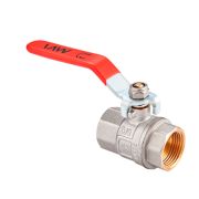 Кран шаровый латунный полнопроходной MVI 1 1/2quot; PN40 вн-вн, рычаг