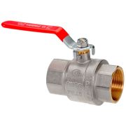 Кран шаровой латунный РИДАН BVR-R DN15 PN40 с внутренней резьбой, п/п, ручка