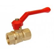 Кран шаровой ГАЛЛОП DN-50 СТАНДАРТ 220 рычаг красный, ВхВ