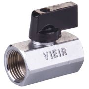 Кран VIEIR мини 1/2quot; ВН, черная ручка (180/18) VR171