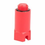 Заглушка Motusline длинная 1/2 пластиковая, красный (130)