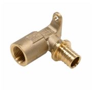 Угольник REHAU настенный с длинным патрубком, внутр. резьба 20-Rp 1/2 MX