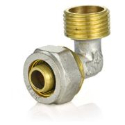 Уголок VIEIR цанговый L20x3/4quot; НР (150/10) MPLM204