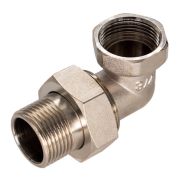 Соединитель СТМ с накид. гайкой угловой г/ш 1/2quot;