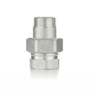 Сгон ELSEN (американка) прямой НВ 1quot; 1quot; TIN латунь с плоским уплотнением