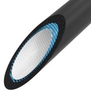 Воздуховод предизолированный полужесткий гофрир. с антистатич. и антимикробным покрытием, 10x75мм