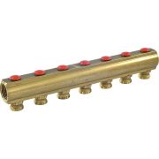 Коллектор Giacomini с отсечными клапанами 1quot; x 18 /7, R553SY007