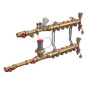 Узел коллекторный Giacomini квартирный 3/4quot; x 18 /8 зон, GE550Y198