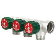 Коллектор модульный ELSEN 3/4quot; 4х3/4quot; ЕК TIN латунь