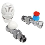 Комплект Giacomini подключения радиаторов термост. прямой DN15 PN10 R470FX013