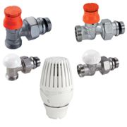 Комплект термостатич. Giacomini c преднастр. НР (без коробки) 3/8quot; x 16 - угл., R460PA002