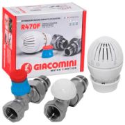 Комплект термостатич. Giacomini 1/2quot; - прям., R470FX043