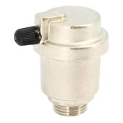 Воздухоотводчик Uni-Fitt автоматический c боковым выпуском 1/2quot;, никелированный