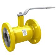 Кран шаровой стальной фланцевый LD Gas Ду200/150 Ру16 неполнопроходной