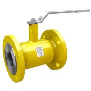 Кран шаровой стальной фланцевый LD Gas Ду125/100 Ру16 неполнопроходной
