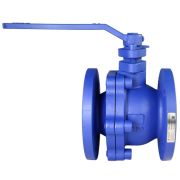 Кран шаровой чугунный фланцевый РИДАН DN100 PN16 полнопроходной, с рукояткой