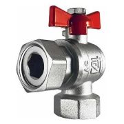 Кран шаровой STI угловой НГ 20 для котлов Г/Г (8)