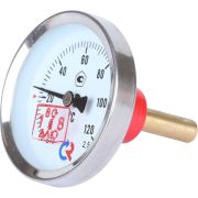 Термометр биметалл РОСМА БТ-31.211 63 мм, (0-160С) G1/2.L64.2,5 арт.