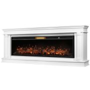 Каминокомплект: Очаг Royal Thermo Aurora RTFP/P-AR60LS, портал Olympia 60, белый