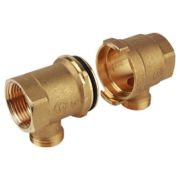 Элемент модульного коллектора Giacomini кр., с отводом 3/4quot; x 16 x DN25 (2), R580TY004