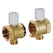 Элемент модульного коллектора Giacomini кр., с терм. клапаном 1 1/4quot; x 3/4quot;E x DN32 (2), R53VTY107