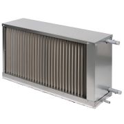 Охладитель водяной для прямоугольных каналов SHUFT WHR-W 400x200-3