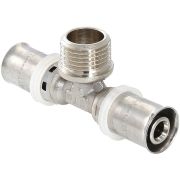 Тройник пресс Valtec VTm.233.N.160416 НР 16х1/2quot;х16