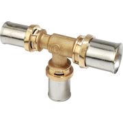 Тройник-пресс Giacomini латунь переходной 20х16х16, RM151Y063