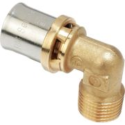 Угольник-пресс Giacomini латунь НР 20x3/4quot;, RM127Y047