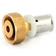 Муфта Uni-Fitt пресс-В 16x3/4quot;EK с накидной гайкой