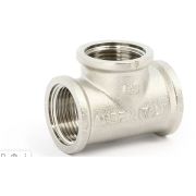 Тройник Uni-Fitt В 1quot;х3/4quot;х1quot; никелированный