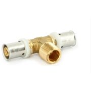 Тройник Uni-Fitt пресс-Н 16х1/2quot;х16