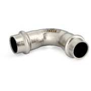 Угол Uni-Fitt пресс 22 нерж. ст.