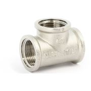 Тройник Uni-Fitt В 3/4quot;х1/2quot;х3/4quot; никелированный