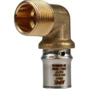 Угольник-переходник с наружной резьбой 3/4quot;х20 для металлопластиковых труб прессовой, SFP-0011-00342