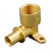Водорозетка ONE PLUS 16х1/2 латунь акс. (100/10)