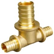 Тройник ONE PLUS переходной 25-20-20 латунь акс. (42/7)