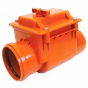 Клапан Ostendorf 110 mm обратный пластмассовый для канализационных труб, арт.908002
