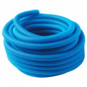 Труба гофрированная MVI Ду40 (внутр.35мм), синяя (бухта 30м)