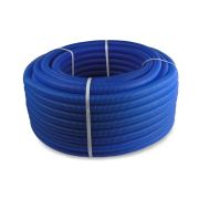 Труба РТП ПНД гофрированная 32 синяя (вн.диаметр 27 мм, 50м)