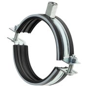 Хомут для воздуховода SHUFT с РП 160мм гайка М8/М10, бок. креп винт 6х22, гайка М6