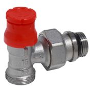 Клапан термостатический Giacomini угловой НР и преднастройкой 1/2quot; x 16, R411PX233