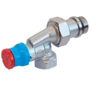 Клапан термостатический Giacomini угловой осевой 1/2quot; x 16, R415X042