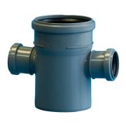 Крестовина Политэк Пайп одноплоскостная 110х50х50/87,5гр. ВК (45)