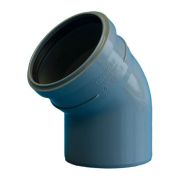 Отвод Политэк Пайп 110х45гр. ВК (60)