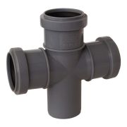 Крестовина Политэк Пайп одноплоскостная 50х50х50/87,5гр. ВК (40)