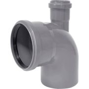 Отвод TEBO для внут. канал. с выходом (вверх) 110/50 87гр. сер. арт. 013021304 (1/10)
