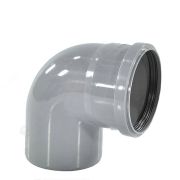 Отвод Ostendorf 32х87гр. HTB Внутр.кан. PPS серый